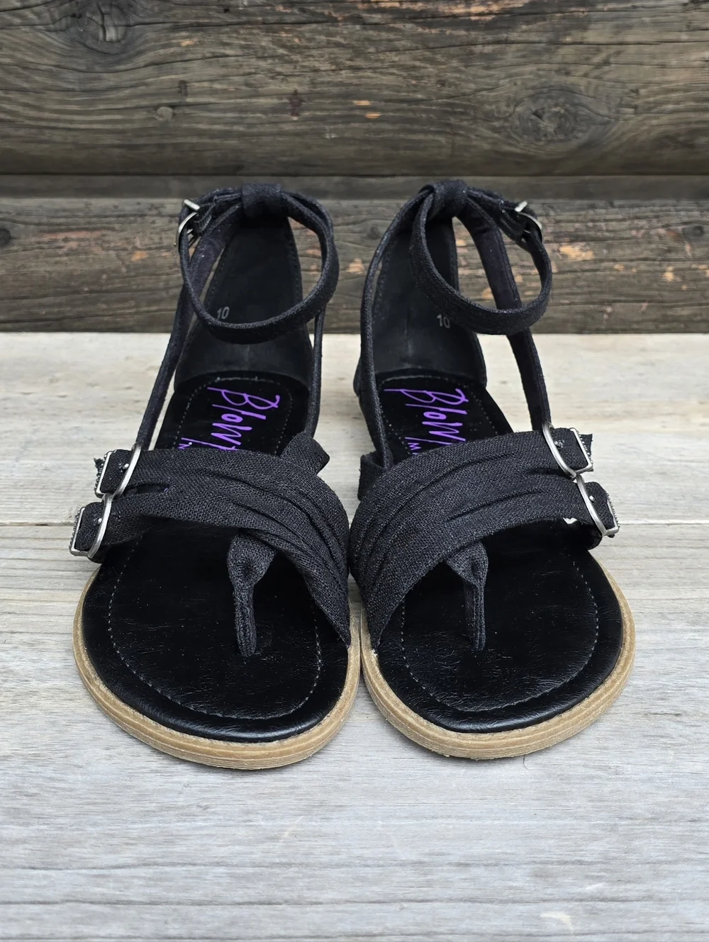 Blowfish Malibu Y2K California Boho Revival Gladiator Style Sandals 10M